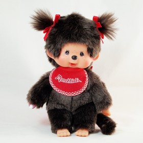 Monchhichi 標準型孖辮女孩 (Premium)