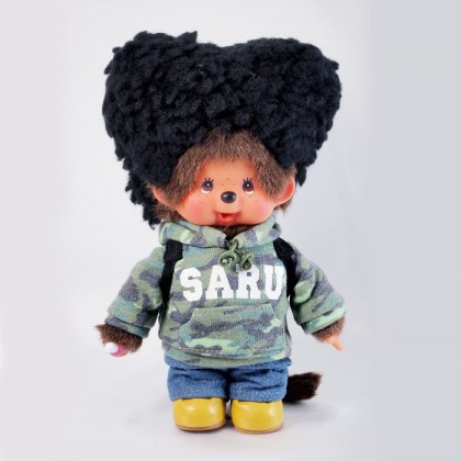 Monchhichi SARU 愛心髮型男孩