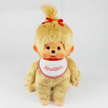 Monchhichi 基本款金髮女孩 (Premium) (中型)