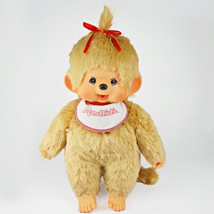 Monchhichi 基本款金髮女孩 (Premium) (大型)