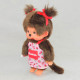 Monchhichi 花朵圍裙女孩 S號