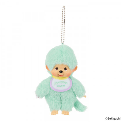 Monchhichi 色彩系列薄荷綠掛件