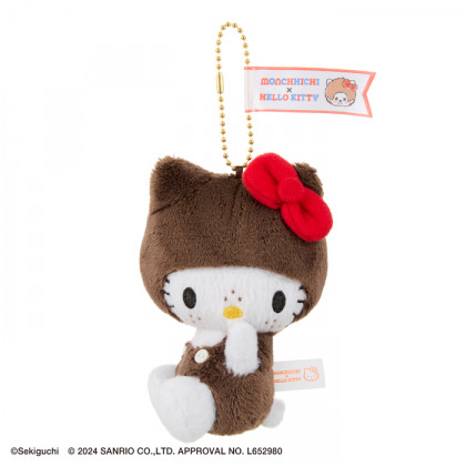 A Monchhichi x Hello Kitty Hello Kitty大頭掛件 SS號