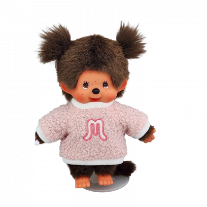 A2 Monchhichi 毛毛毛衣女孩 S號