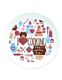 Monchhichi I Love Cooking 陶瓷碟