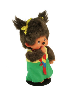 Monchhichi 鸚鵡裙子女孩