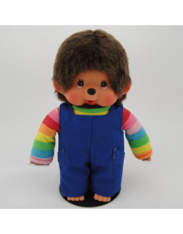 Monchhichi 彩虹袖連身褲男孩