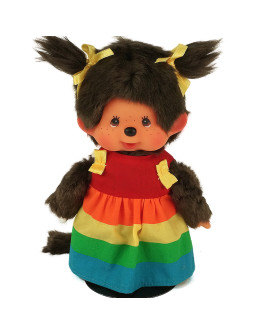 Monchhichi 彩虹裙子女孩