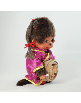 Monchhichi 燒賣點心中國女孩