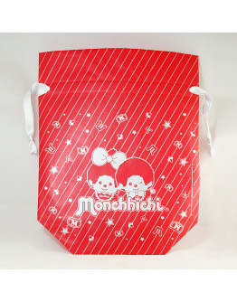 Monchhichi 紅色大型禮品袋