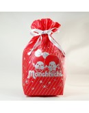 Monchhichi 紅色大型禮品袋