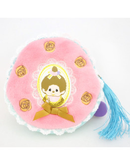 Monchhichi 玫瑰馬克龍零錢包