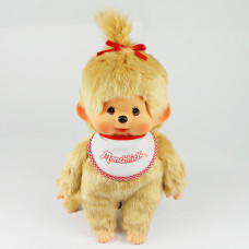 Monchhichi 基本款金髮女孩 (Premium) (中型)