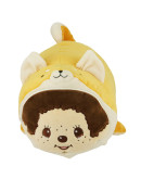 Monchhichi 軟棉棉柴犬抱枕