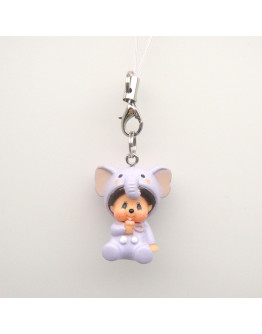 Monchhichi PVC大象掛件