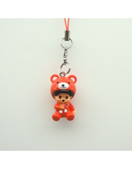 Monchhichi PVC小熊掛件