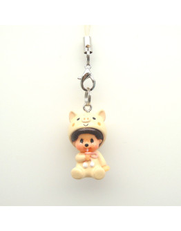Monchhichi PVC小豬掛件
