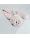 Monchhichi 兔子頸巾