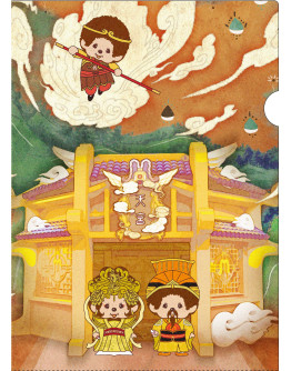 Monchhichi A4西遊記天宮文件夾