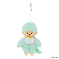 A Monchhichi 色彩系列薄荷綠掛件