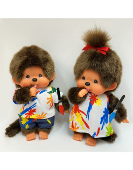 Monchhichi 畫畫女孩 S號