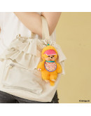 Monchhichi 棒棒糖橙色男孩掛件