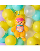 Monchhichi 棒棒糖橙色男孩掛件