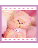 Monchhichi 設計師粉紅色特別版女孩 (45cm)