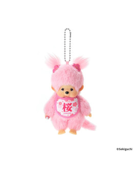 Monchhichi 櫻花女孩掛件
