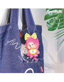 Monchhichi美麗大頭掛件