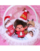 Monchhichi聖誕系列聖誕老人掛件
