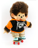 Monchhichi 滑板潮流男孩 M號