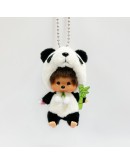 Monchhichi 熊貓掛件 坐款