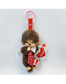 Monchhichi 心形唇印男孩掛件
