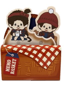 Monchhichi 紅色/藍色 便利貼