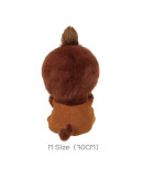 Monchhichi 咖啡坐款毛絨系列女孩 (中型)