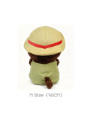 Monchhichi 咖啡坐款毛絨系列男孩 (中型)