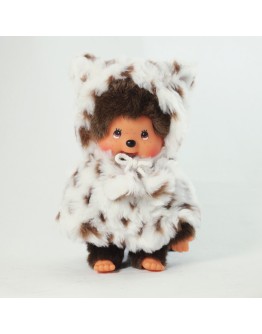 Monchhichi 小貓斗篷(白色)