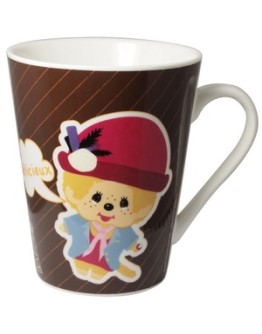 Monchhichi 啡色瓦杯