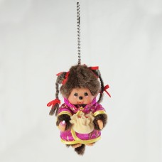 Monchhichi 燒賣點心女孩 掛件