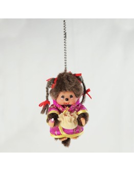 Monchhichi 燒賣點心女孩 掛件