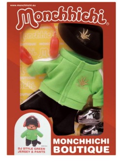 Monchhichi 綠色外套DJ套裝