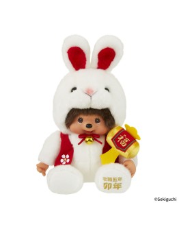 Monchhichi 兔年生肖款 L号