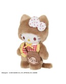 Monchhichi x Hello Kitty Hello Kitty格子圍兜 S號