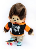 Monchhichi 滑板潮流男孩 M號
