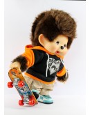 Monchhichi 滑板潮流男孩 M號